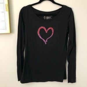 Cute heart top